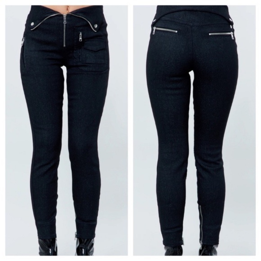 Rta black skinny jeans size 27 NWOT